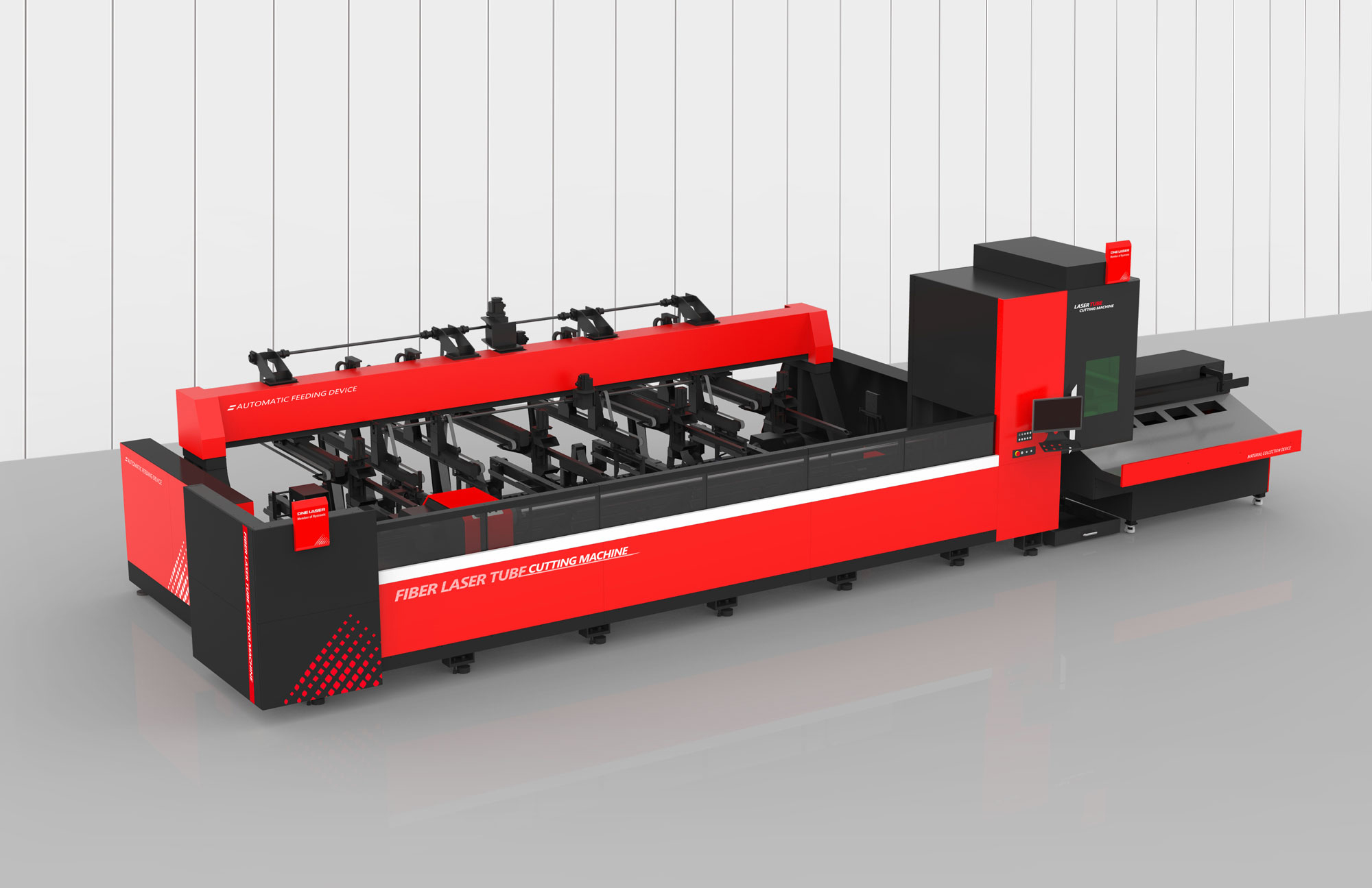 Tube Cutting Machine with full automatic loading and unloading system